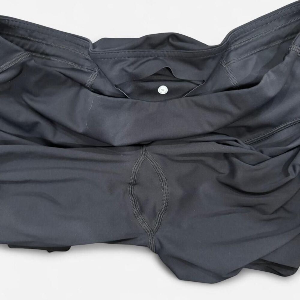 Lululemon Base Pace High-Rise Crop 23" 23" Black Size 14 - Picture 4 of 5